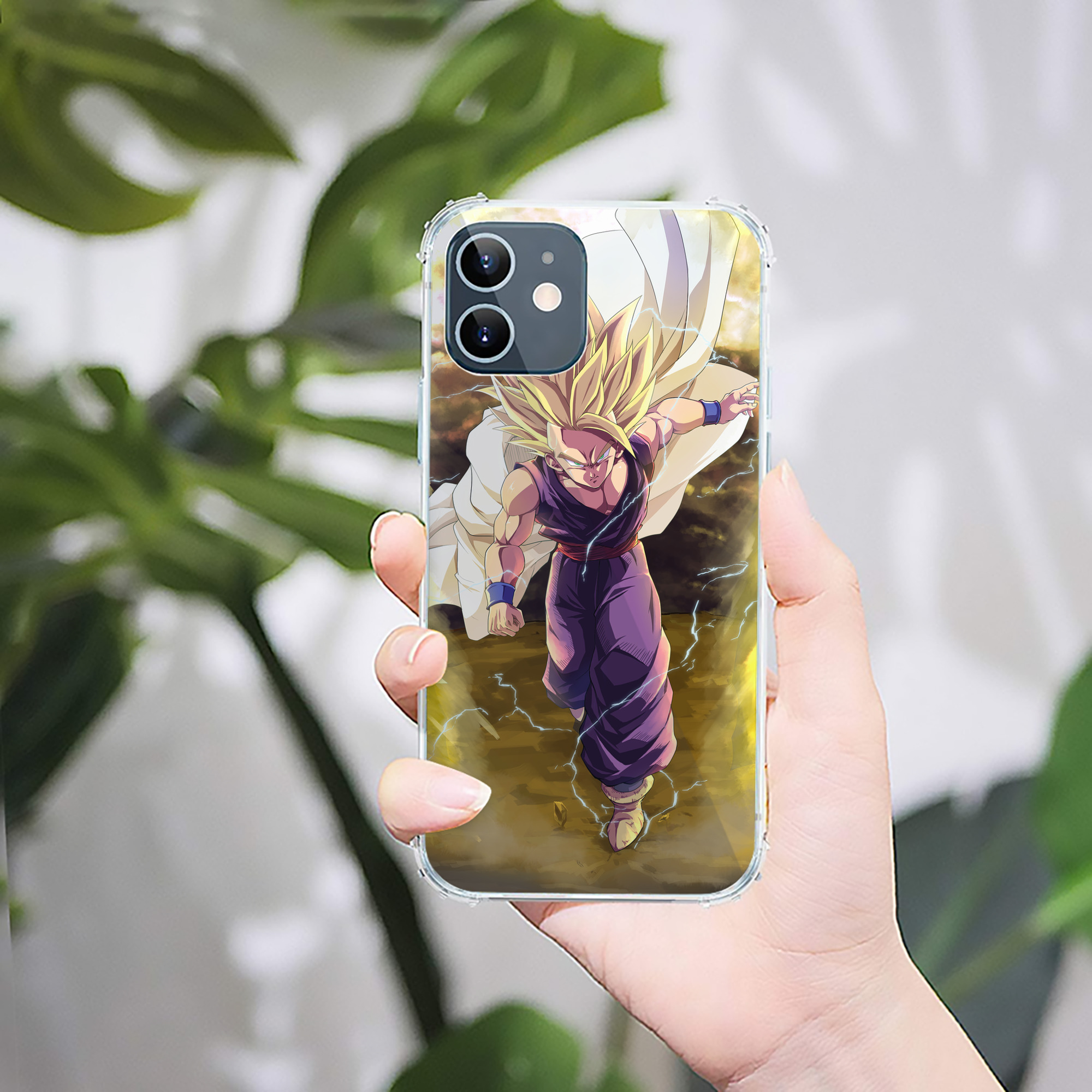 （画像用） ドラゴンボール DRAGON BALL 【iPhone 12シリーズ対応】透明スマホケース（クリアソフトケース）